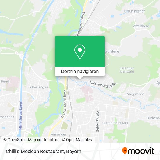 Chilli's Mexican Restaurant Karte