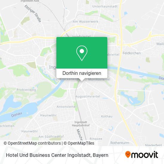 Hotel Und Business Center Ingolstadt Karte