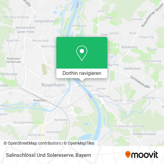 Salinschlössl Und Solereserve Karte