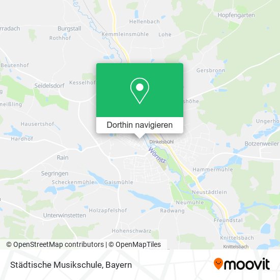 Städtische Musikschule Karte