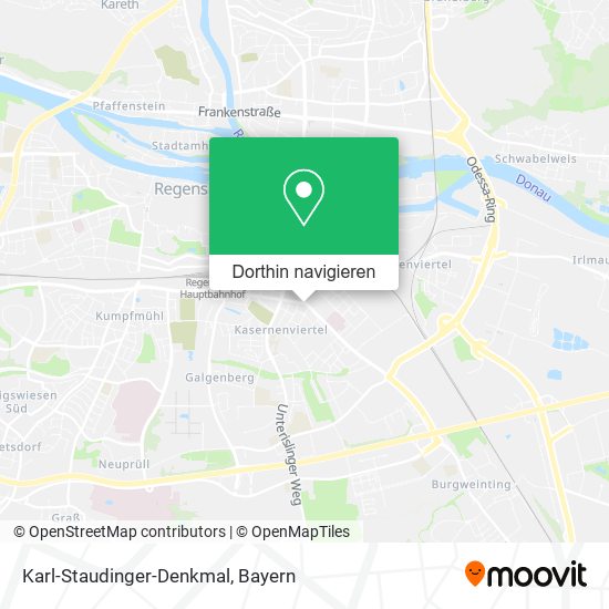 Karl-Staudinger-Denkmal Karte