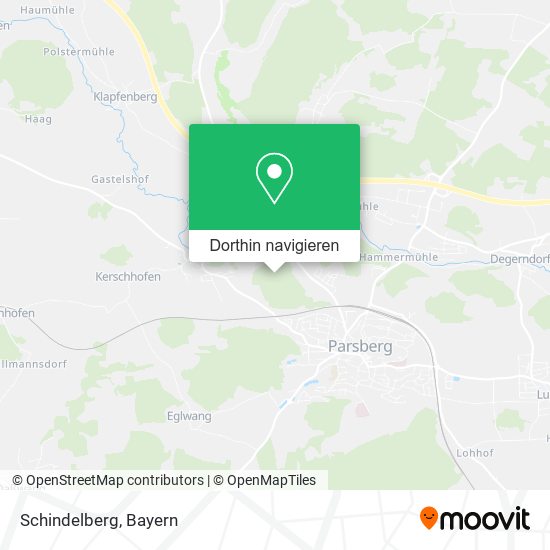 Schindelberg Karte