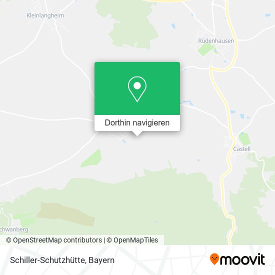 Schiller-Schutzhütte Karte