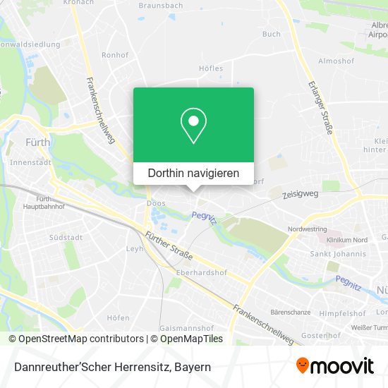 Dannreuther’Scher Herrensitz Karte