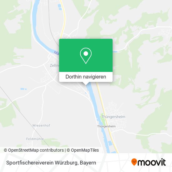 Sportfischereiverein Würzburg Karte