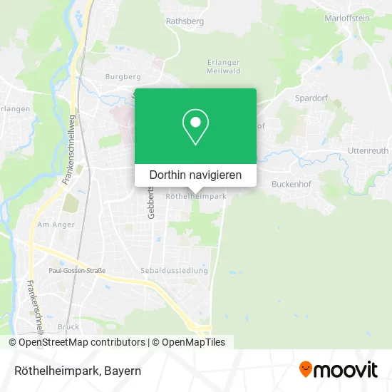 Röthelheimpark Karte