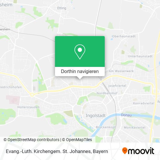 Evang.-Luth. Kirchengem. St. Johannes Karte