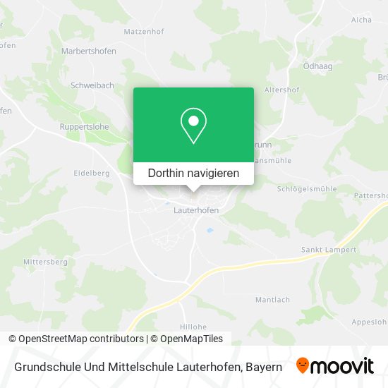 Grundschule Und Mittelschule Lauterhofen Karte