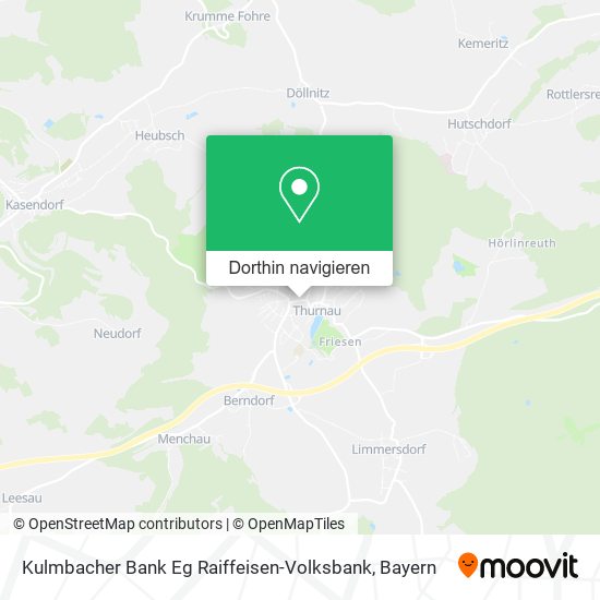 Kulmbacher Bank Eg Raiffeisen-Volksbank Karte