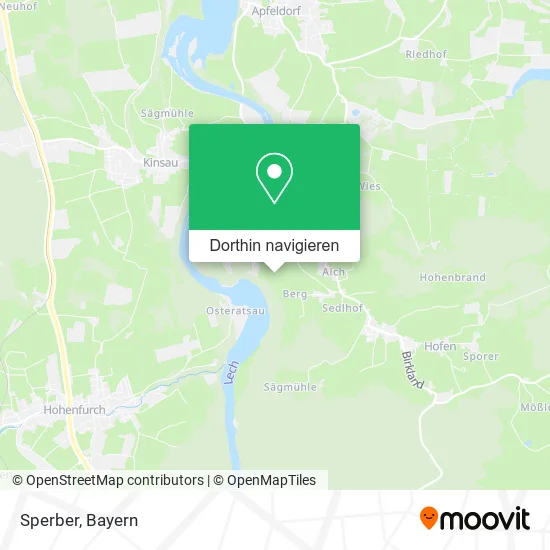 Sperber Karte