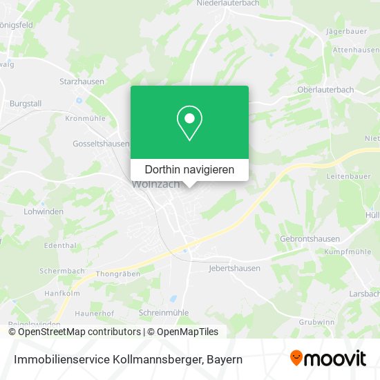 Immobilienservice Kollmannsberger Karte