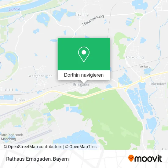 Rathaus Ernsgaden Karte