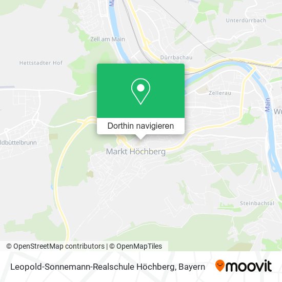 Leopold-Sonnemann-Realschule Höchberg Karte
