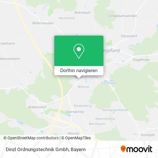 Dinzl Ordnungstechnik Gmbh Karte
