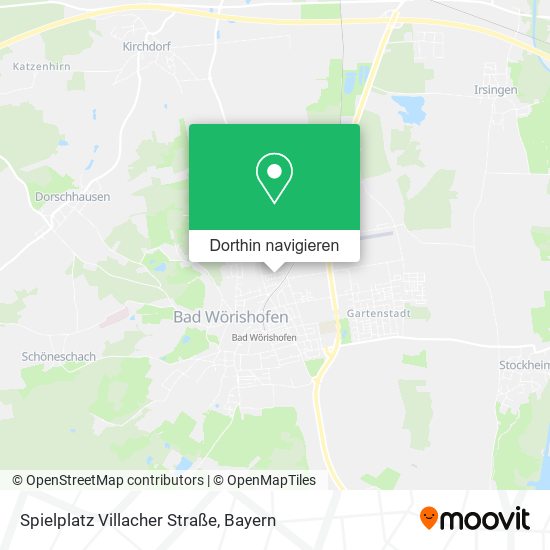 Spielplatz Villacher Straße Karte