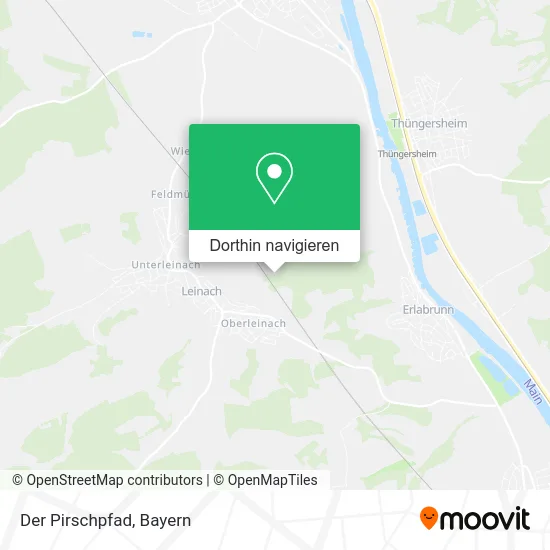 Der Pirschpfad Karte