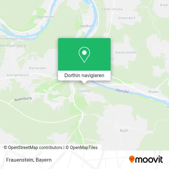 Frauenstein Karte