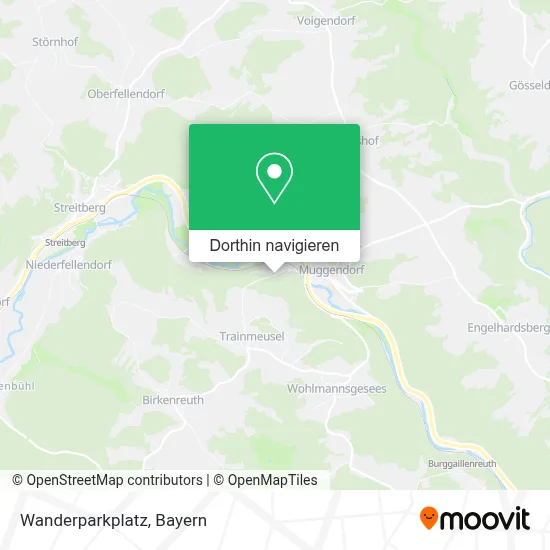 Wanderparkplatz Karte