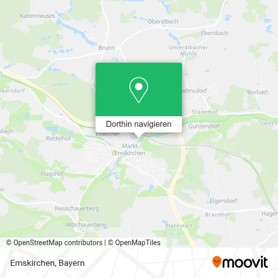 Emskirchen Karte