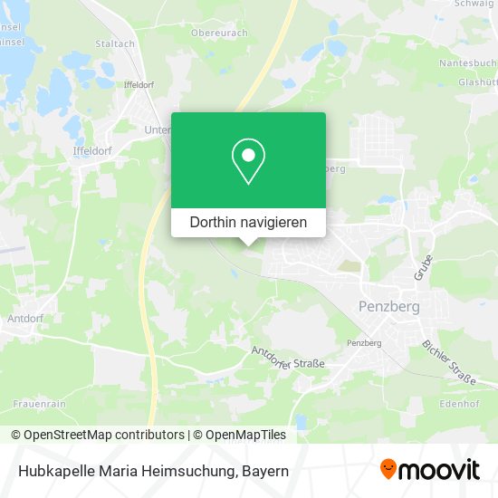 Hubkapelle Maria Heimsuchung Karte