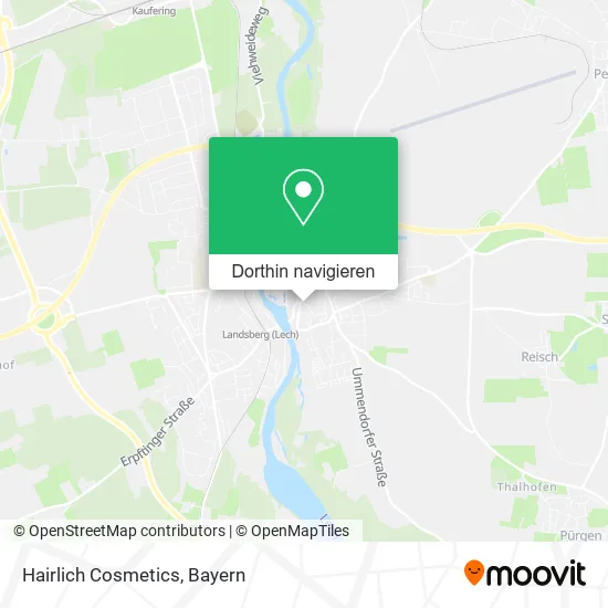 Hairlich Cosmetics Karte