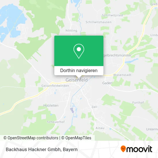 Backhaus Hackner Gmbh Karte