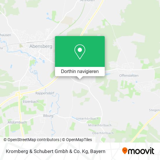 Kromberg & Schubert Gmbh & Co. Kg Karte