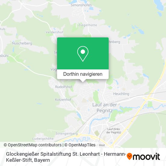 Glockengießer Spitalstiftung St. Leonhart - Hermann-Keßler-Stift Karte