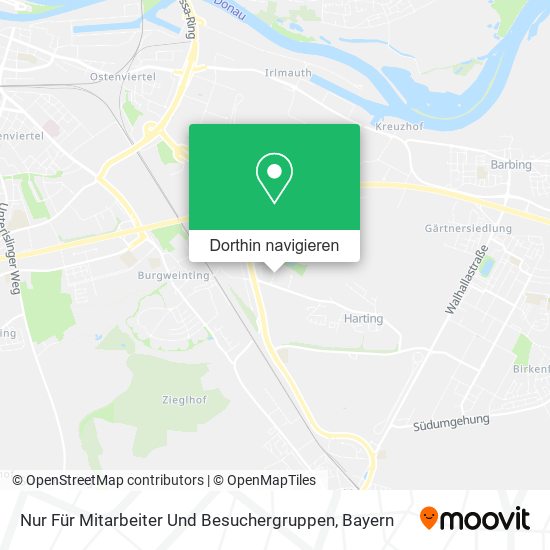 Nur Für Mitarbeiter Und Besuchergruppen Karte