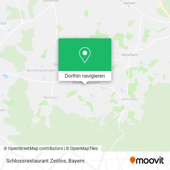 Schlossrestaurant Zeitlos Karte