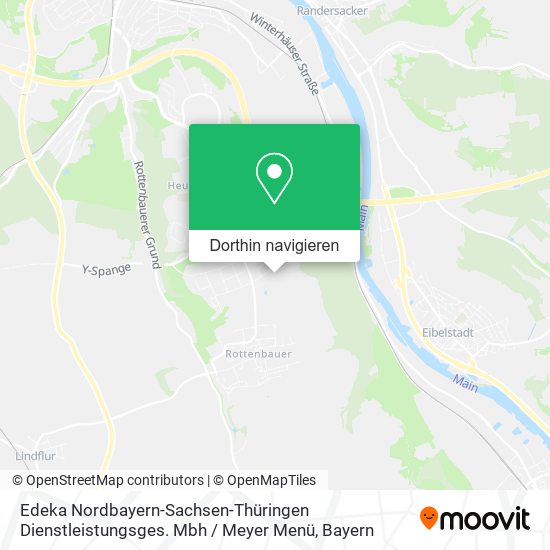 Edeka Nordbayern-Sachsen-Thüringen Dienstleistungsges. Mbh / Meyer Menü Karte