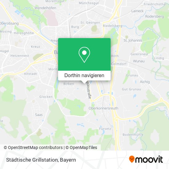 Städtische Grillstation Karte