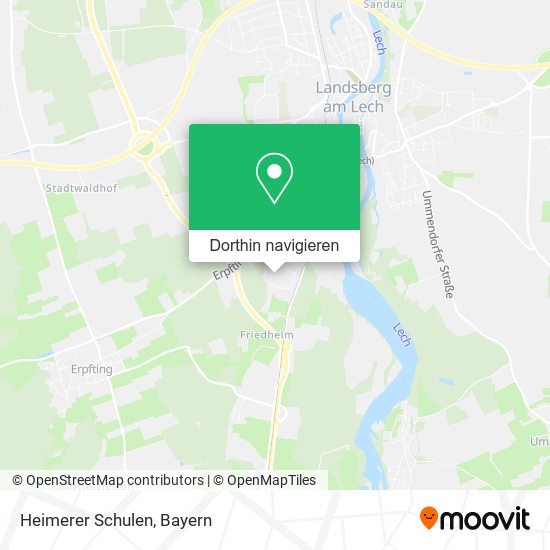 Heimerer Schulen Karte