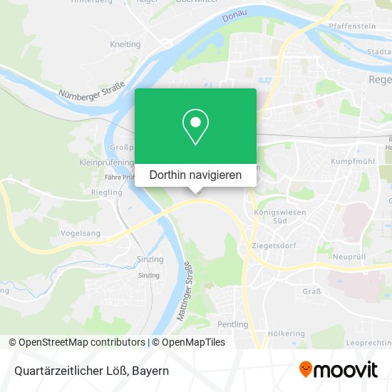 Quartärzeitlicher Löß Karte