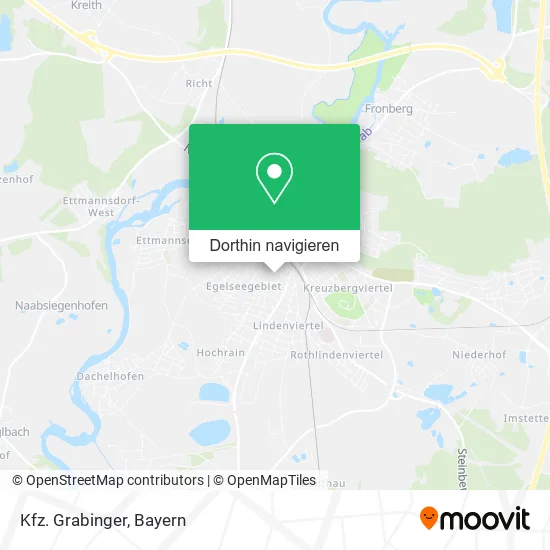 Kfz. Grabinger Karte