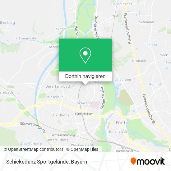 Schickedanz Sportgelände Karte