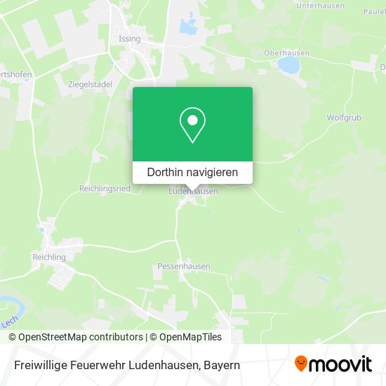 Freiwillige Feuerwehr Ludenhausen Karte