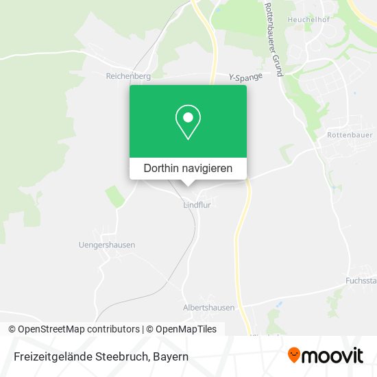 Freizeitgelände Steebruch Karte