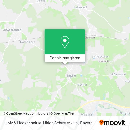 Holz & Hackschnitzel Ulrich Schuster Jun. Karte