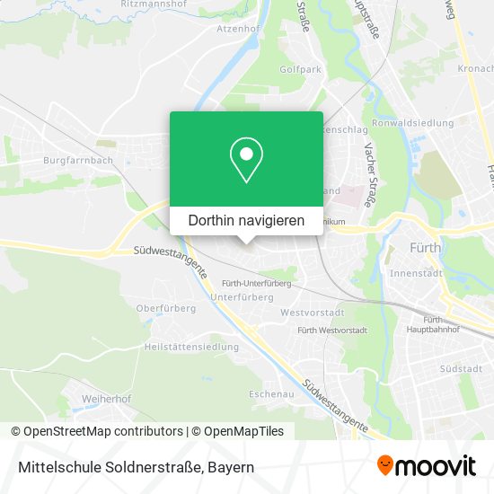 Mittelschule Soldnerstraße Karte