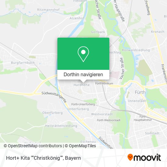 Hort+ Kita ""Christkönig"" Karte