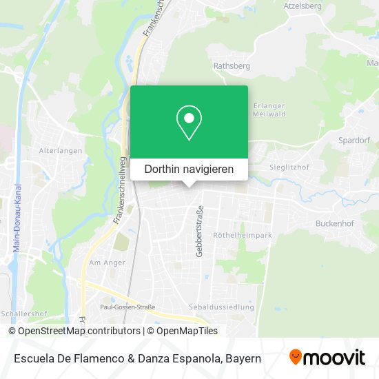 Escuela De Flamenco & Danza Espanola Karte