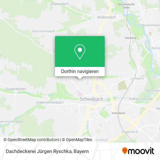Dachdeckerei Jürgen Ryschka Karte