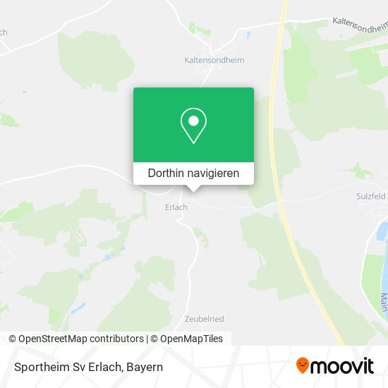 Sportheim Sv Erlach Karte