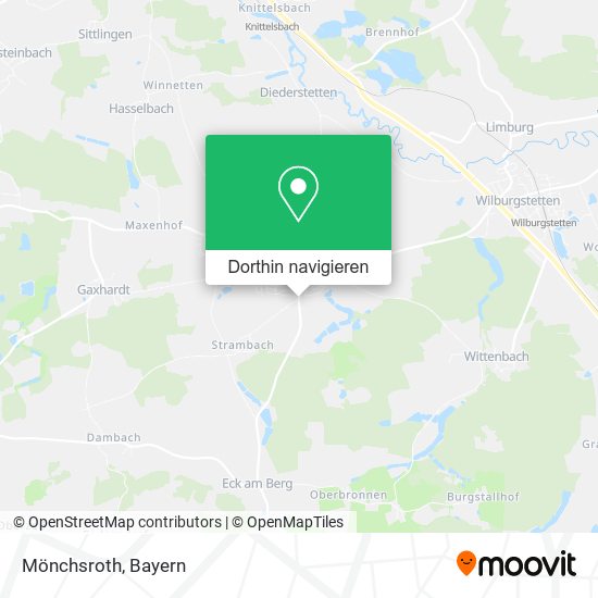 Mönchsroth Karte