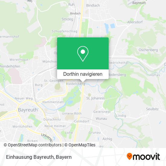 Einhausung Bayreuth Karte