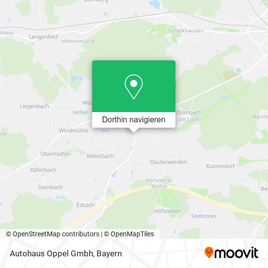 Autohaus Oppel Gmbh Karte