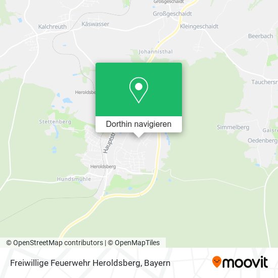 Freiwillige Feuerwehr Heroldsberg Karte