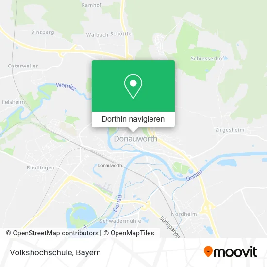 Volkshochschule Karte