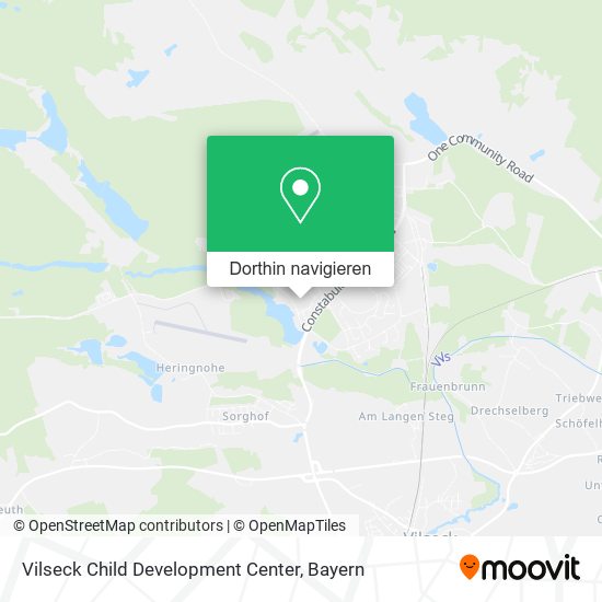 Vilseck Child Development Center Karte